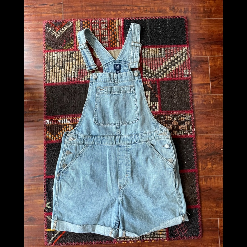 Gap women denim shortalls